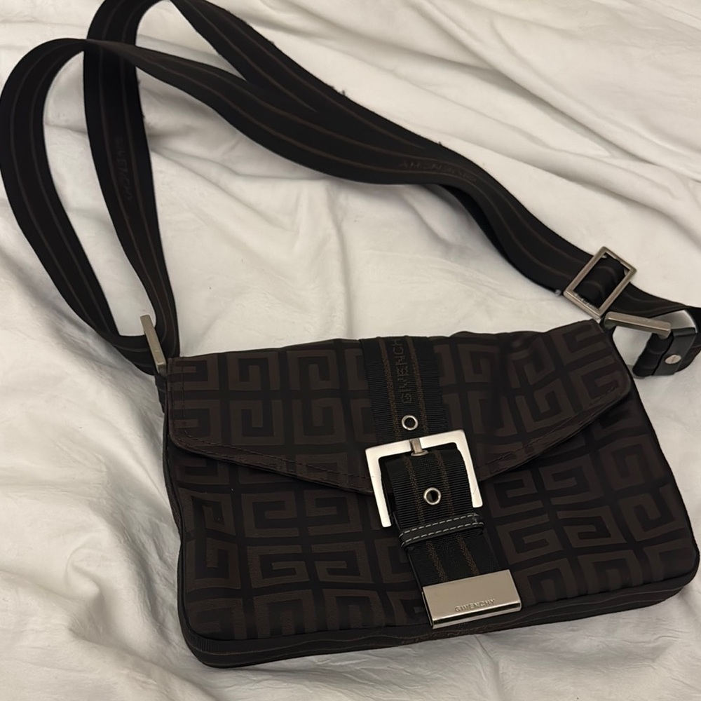 Givenchy Brown and Black Crossbody Bag